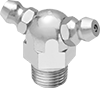 Image of Product. Front orientation. Grease Fittings. Grease Fittings, 70° Wye Angle, Male, Wye.