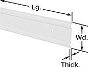 Image of Product. Front orientation. Contains Annotated. Surface Guards. Low-Profile Clear Surface Guards.