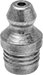 Image of Product. Front orientation. Grease Fittings. Grease Fittings for Unthreaded Holes, Straight with Serrated Shank.