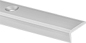 Image of Product. Front orientation. Edge Trim. Aluminum Edge Trim, Style 7.