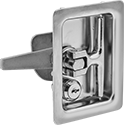 Image of Product. Front orientation. Multipoint Latches. T-Handle Keyed Multipoint Locks, Mortise Mount.
