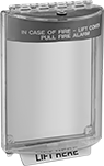 Image of Product. Front orientation. Fire Alarm Station Covers. Fire Alarm Station Covers.