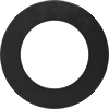 Chemical-Resistant Viton Fluoroelastomer Pipe Gaskets