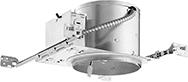 Image of Product. Front orientation. Ceiling Light Housings. For Unfinished Ceilings.