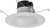 Image of Product. Front orientation. Ceiling and Wall Lights. Recessed-Mount Can Lights, Smooth Reflector.