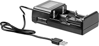 Image of Product. Front orientation. Battery Chargers. Battery Chargers, For Lithium Ion (Li-Ion) Batteries.