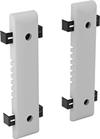 Image of Product. Front orientation. Forklift Bumpers.