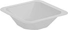 Image of Product. Front orientation. Weighing Dishes. Sterile Weighing Dishes, Style A.