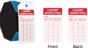 Image of Product. Roll. Front orientation. Contains Annotated, MultipleImages. Tags. Inspection Record Tags, Ladder Inspection, Roll.