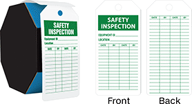 Image of Product. Front orientation. Contains Annotated, MultipleImages. Tags. Inspection Record Tags, Safety Inspection, Roll.