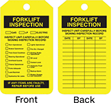 Image of Product. Front orientation. Contains Annotated, MultipleImages. Tags. Inspection Record Tags, Forklift Inspection.