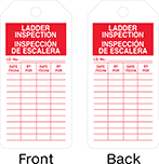 Image of Product. Front orientation. Contains Annotated, MultipleImages. Tags. Inspection Record Tags, Ladder Inspection/Inspección De Escalera.