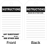 Image of Product. Front orientation. Contains Annotated, MultipleImages. Tags. Inspection Record Tags, Instructions.