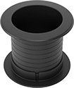 Image of Product. Bottom orientation. Grommets. Cut-to-Size Furniture Grommets.