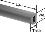 Image of Product. Front orientation. Contains Annotated. Surface Guards. Heavy Duty Build-Your-Own Surface Guards, Surface Guards.