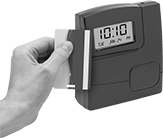 Image of ProductInUse. Front orientation. Time Clocks. Proximity-Touch Time Clocks.