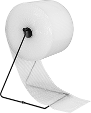 Image of ProductInUse. Front orientation. Bubble and Foam Wrap Dispensers.