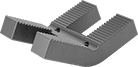 Image of Product. Front orientation. Vise Jaws. Pipe Vise Jaws, For Ridgid, Lower Jaw Pipe Jaw.