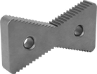 Image of Product. Front orientation. Vise Jaws. Pipe Vise Jaws, For Reed, Lower Jaw Pipe Jaw.