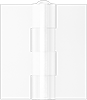 Plastic Hinges without Holes