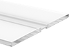 Plastic Piano Hinges without Holes