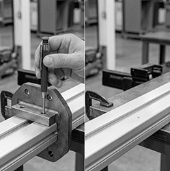 Image of ProductInUse. Shown in Use. Side1 orientation. Pencils. Hole-Marking Pencils.