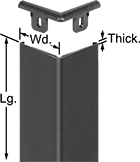 Image of System. Front orientation. Contains Annotated. Surface Guards. Build-Your-Own Surface Guards, Style 5.