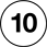 Image of Specification. Front orientation. 10. Rubber Stamp, Inspection, Self-Inking.