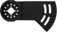 Image of Product. Bottom orientation. Oscillating Tool Blades. Multipurpose Oscillating Tool Blades, Style E.