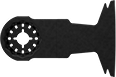 Image of Product. Bottom orientation. Oscillating Tool Blades. Multipurpose Oscillating Tool Blades, Style D.