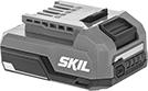 Image of Product. Front orientation. Batteries. Skil Cordless Tool Batteries, Style A.