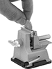 Miniature Suction-Mount Bench Vises
