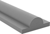 High-Temperature Rubber Surface-Mount Edge Seals