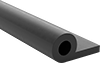High-Temperature Hollow Foam Rubber Flange-Mount Edge Seals