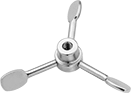 Image of Product. Front orientation. Mixer Propellers. Threaded Mixer Propellers.
