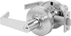 High-Traffic Master Keyed Key- and Button-Locking Door Handles