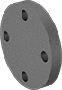 Low-Pressure Iron and Steel Unthreaded Pipe Flanges