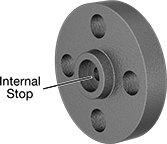 Image of Product. Socket-Connect Female: Front. Front orientation. Contains Annotated. Pipe and Fittings. Extreme-Pressure Iron and Steel Unthreaded Pipe Flanges, Forged Flanges, Socket-Connect Female, Raised Surface.