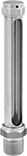 Image of Product. Male Straight. Front orientation. Liquid-Level Gauges. Oil-Level Indicators, Brass Straight, Male, Vent.