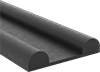 Water- and Weather-Resistant Rubber Surface-Mount Edge Seals