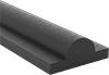 Water- and Weather-Resistant Rubber Surface-Mount Edge Seals