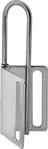 Image of Product. Front orientation. Lockouts. Pry-Resistant Lockout Hasps with Padlock Slot.