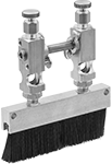 Image of Product. Front orientation. Oil Brushes. Oil Brushes with Flow-Adjustment Valve, Style B.