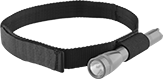 Image of ProductInUse. Front orientation. Flashlight Mounts. Headlamp Straps.