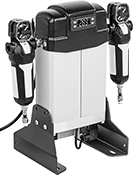 Image of Product. Front orientation. Compressed Air Dryers. Automatic Continuous-Use Desiccant Compressed Air Dryers with Filters for Oil and Particle Removal, Style A.