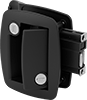 Paddle-Handle Keyed Push-to-Close Locking Latches