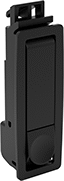 Image of Product. Style 5. Front orientation. Push-to-Close Latches. Paddle-Handle Push-to-Close Latches, Style 5—Through-Hole Mount (Press Fit).