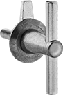Image of Product. Front orientation. Multipoint Latches. T-Handle Multipoint Latches, Style B.