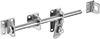 Long-Reach Padlockable Slide-Bolt Latches