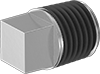 Low-Pressure Galvanized Iron and Steel Threaded Pipe Fittings with Sealant